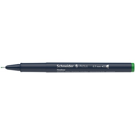 Cienkopis SCHNEIDER Pictus, 0,7 mm, zielony