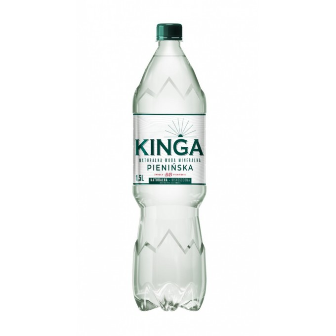 Woda mineralna KINGA PIENIŃSKA, naturalna, 1,5l