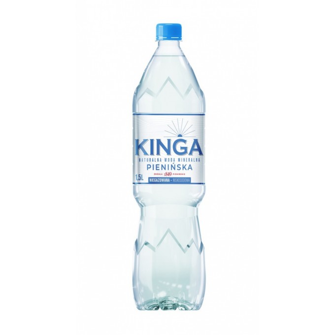 Woda mineralna KINGA PIENIŃSKA, niegazowana, 1,5l