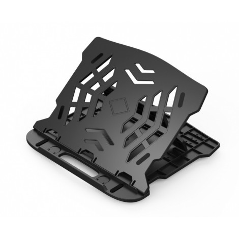 Podstawa pod laptopa z obrotowym podłożem Q-CONNECT, 25,5 x 2,2 x 28 cm, czarna Podstawa pod laptopa z obrotowym podłożem Q-CONNECT, 25,5 x 2,2 x 28 cm, czarna