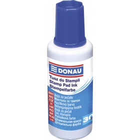 Tusz do pieczątek DONAU, 30ml, niebieski
