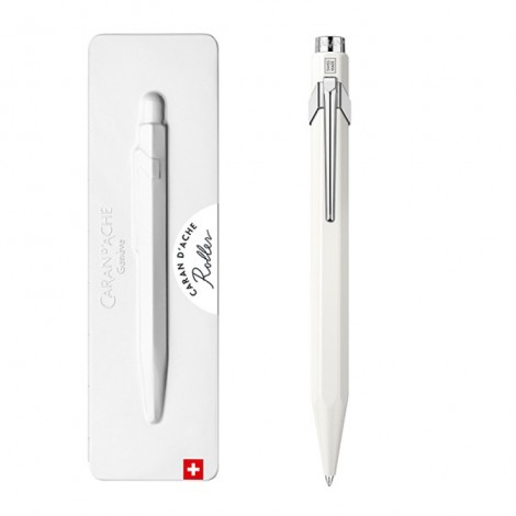 Pióro kulkowe CARAN D'ACHE 849, w pudełku, białe