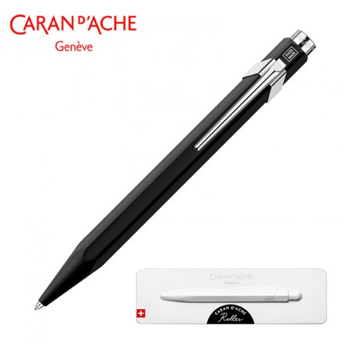 Pióro kulkowe CARAN D'ACHE 849, w pudełku, czarne