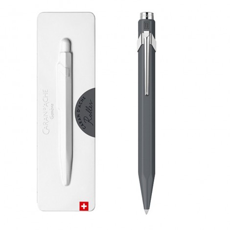 Pióro kulkowe CARAN D'ACHE 849, w pudełku, szare