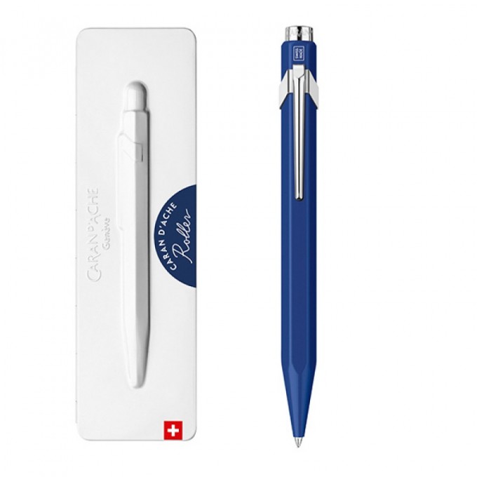 Pióro kulkowe CARAN D'ACHE 849, w pudełku, niebieskie