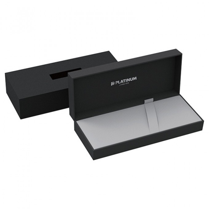 Pióro wieczne PLATINUM Procyon Luster Black Mist, F, czarne