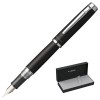 Pióro wieczne PLATINUM Procyon Luster Black Mist, M, czarne