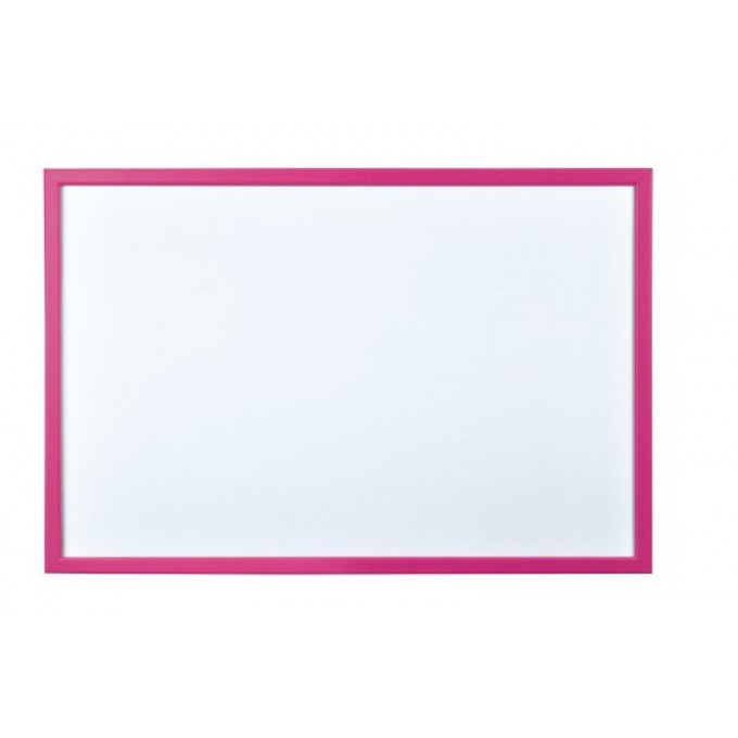 Tablica suchościeralna BI-OFFICE, 60x40cm, lakierowana, kolorowe ramy