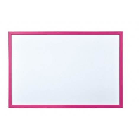 Tablica suchościeralna BI-OFFICE, 60x40cm, lakierowana, kolorowe ramy