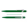 Długopis CARAN D'ACHE 849 Classic Line, M, zielony z zielonym wkładem
