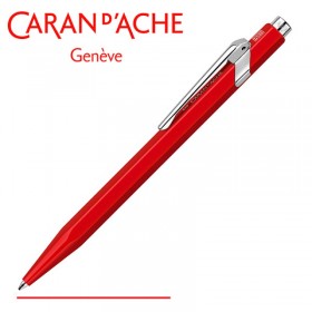 Długopis CARAN D'ACHE 849 Classic Line, M, czerwony z czerwonym wkładem