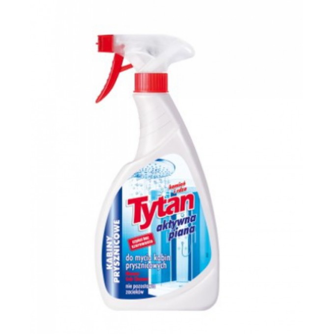 Płyn do mycia kabin prysznicowych TYTAN, spray, 500 ml