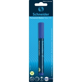Marker permanentny SCHNEIDER Maxx 130, okrągły, 1-3mm, blister, niebieski