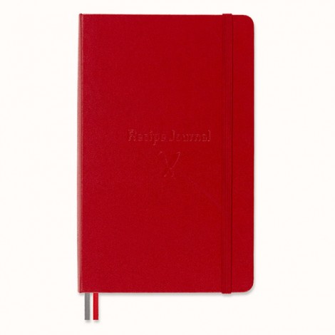 Notes MOLESKINE Passion Journal Recipe, 400 stron, czerwony