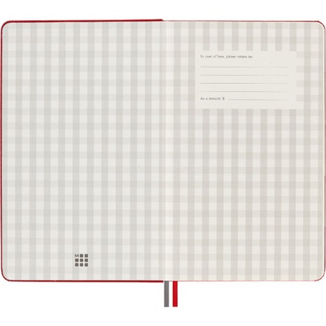 Notes MOLESKINE Passion Journal Recipe, 400 stron, czerwony