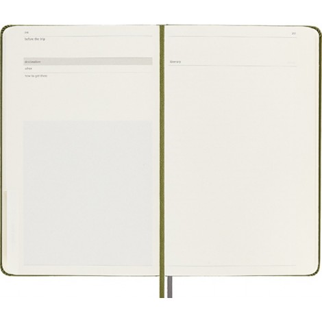 Notes MOLESKINE Passion Journal Travel, 400 stron, zielony