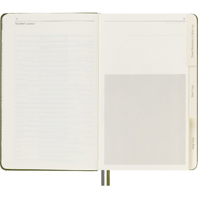 Notes MOLESKINE Passion Journal Travel, 400 stron, zielony