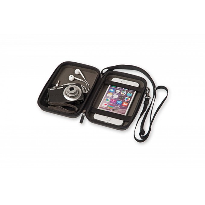 Etui MOLESKINE Medium zamykane na suwak, czarny