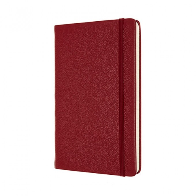 Notes MOLESKINE Classic edycja limitowana, miękka oprawa skórzana L, 13x21 cm, w linie, czerwony