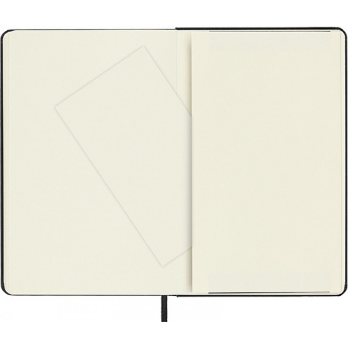 Notes MOLESKINE Classic M, 11,5x18 cm, gładki, twarda oprawa, 208 stron, czarny