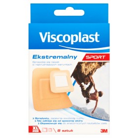 Plaster ekstremalny VISCOPLAST, 8szt.