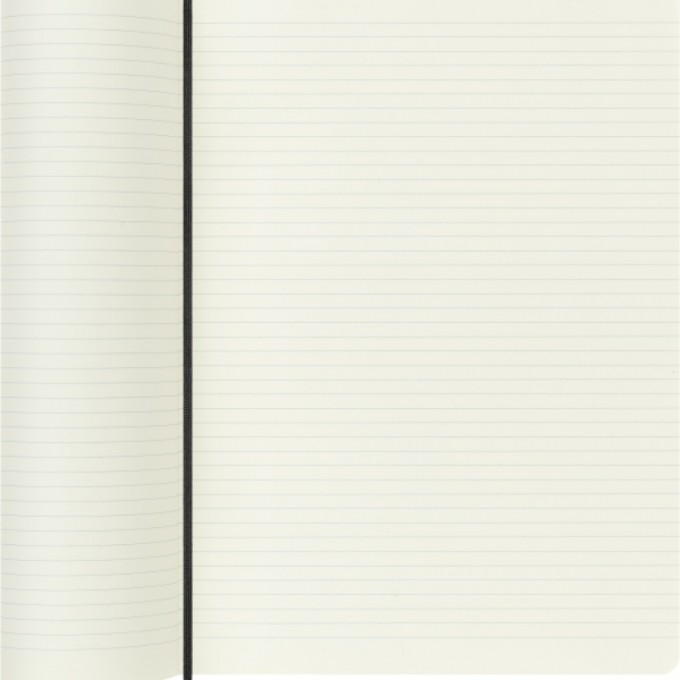 Notes MOLESKINE Classic A4 (21x29,7 cm) w linie, miękka oprawa, 192 strony, czarny