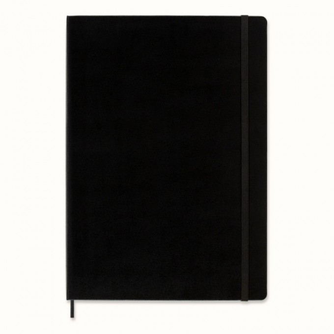 Notes MOLESKINE Classic A4 (21x29,7 cm) w linie, twarda oprawa, 192 strony, czarny