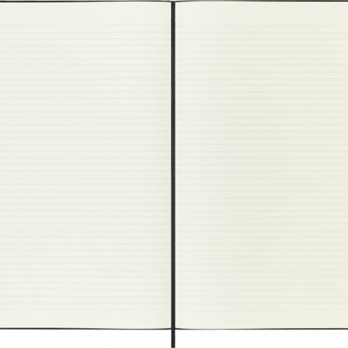 Notes MOLESKINE Classic A4 (21x29,7 cm) w linie, twarda oprawa, 192 strony, czarny