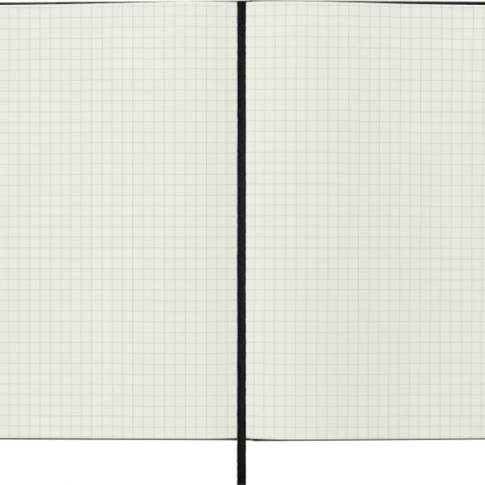 Notes MOLESKINE Classic L (13x21cm) w kratkę, twarda oprawa, 240 stron, czarny