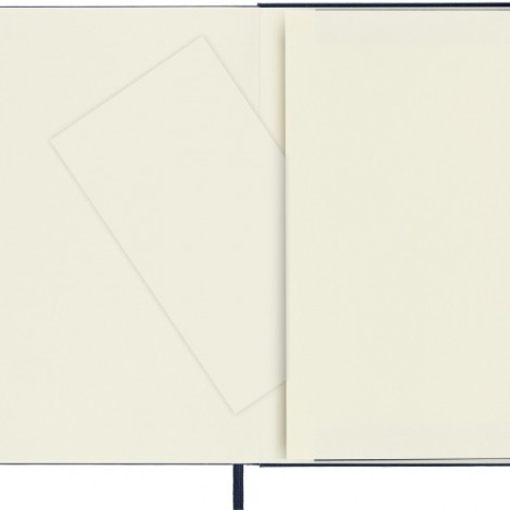Notes MOLESKINE Classic M (11,5x18 cm) w kropki, twarda oprawa, sapphire blue, 208 stron, niebieski