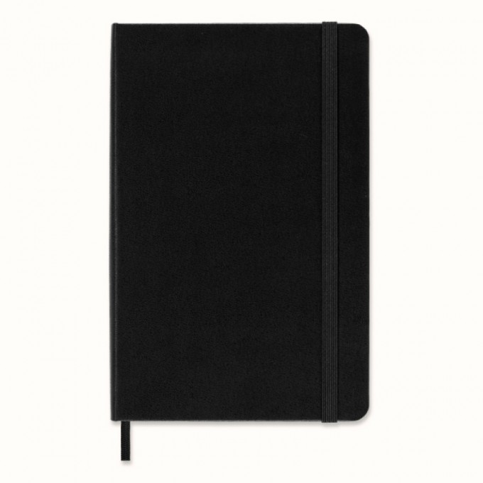 Notes MOLESKINE Classic M (11,5x18 cm) w linie, twarda oprawa, 208 stron, czarny