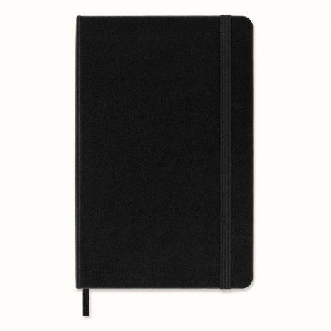 Notes MOLESKINE Classic M (11,5x18 cm) w linie, twarda oprawa, 208 stron, czarny