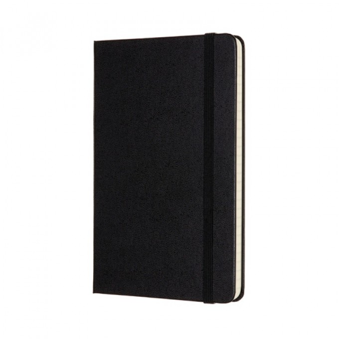 Notes MOLESKINE Classic M (11,5x18 cm) w linie, twarda oprawa, 208 stron, czarny