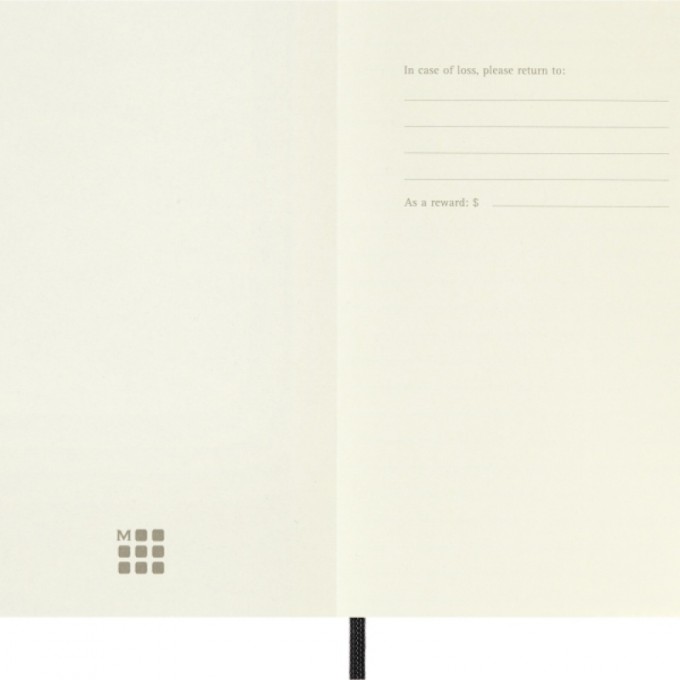 Notes MOLESKINE Classic P (9x14cm) gładki, miękka oprawa, 192 strony, czarny