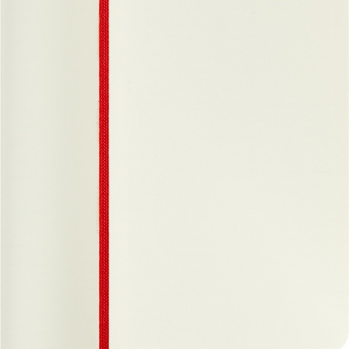 Notes MOLESKINE Classic P (9x14cm) gładki, miękka oprawa, 192 strony, czerwony