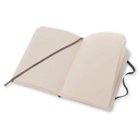 Notes MOLESKINE Classic P (9x14cm) w kropki, miękka oprawa, 192 strony, czarny