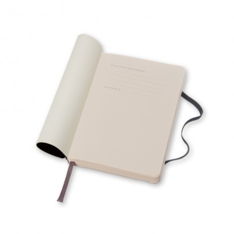 Notes MOLESKINE Classic P (9x14cm) w kropki, miękka oprawa, 192 strony, czarny