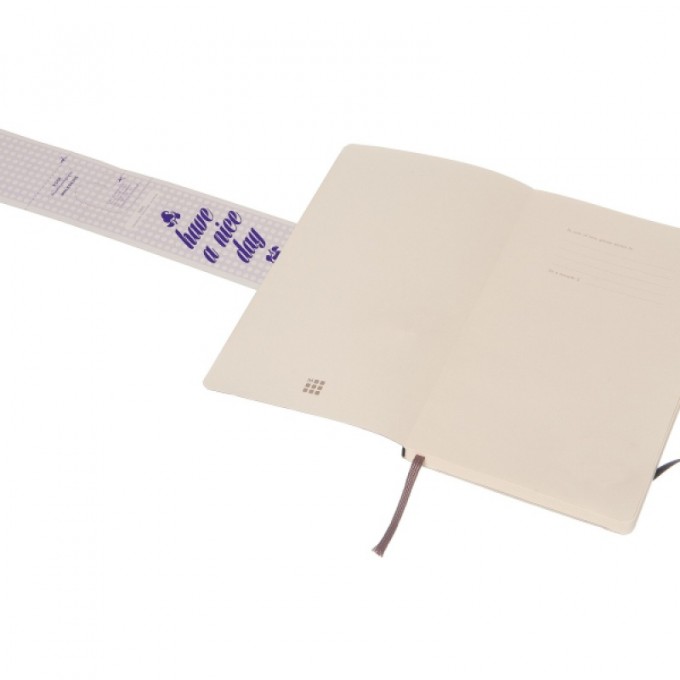 Notes MOLESKINE Classic P (9x14cm) w kropki, miękka oprawa, 192 strony, czarny