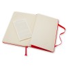 Notes MOLESKINE Classic P (9x14cm) w linie, twarda oprawa, 192 strony, czerwony