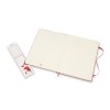 Notes MOLESKINE Classic XL (19x25 cm) w linie, twarda oprawa, 192 strony, czerwony