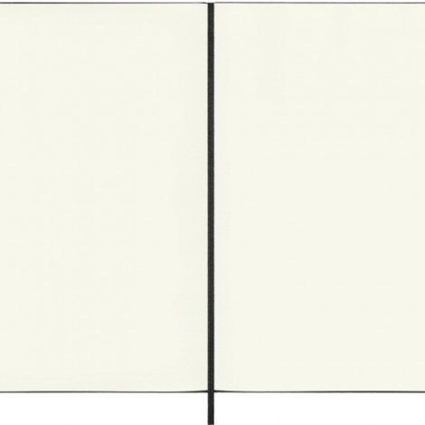 Notes MOLESKINE Classic XL (19x25cm) gładki, twarda oprawa, 192 strony, czarny