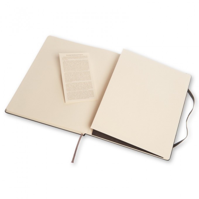 Notes MOLESKINE Classic XL (19x25cm) w kropki, twarda oprawa, 192 strony, czarny