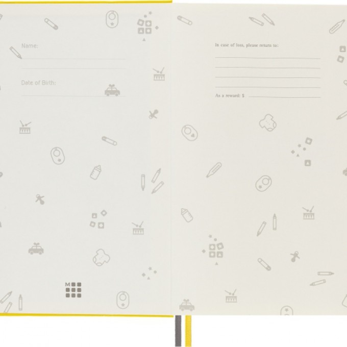 Notes MOLESKINE Passion Journal Baby, 400 stron