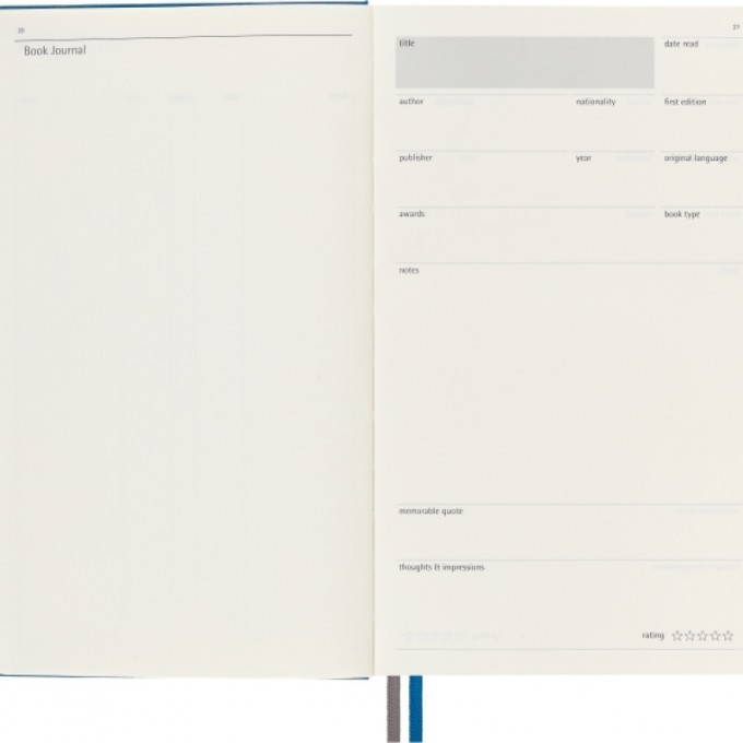 Notes MOLESKINE Passion Journal Books, 400 stron