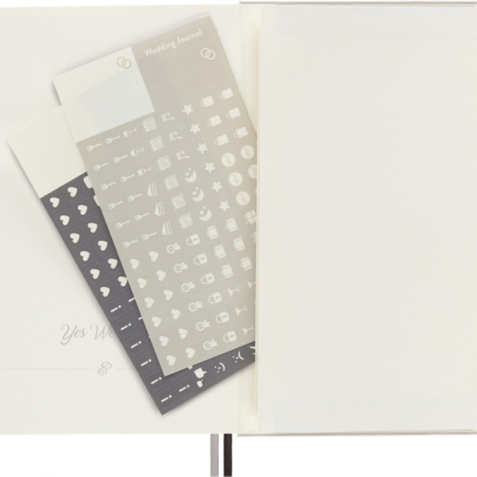 Notes MOLESKINE Passion Journal Wedding, 400 stron