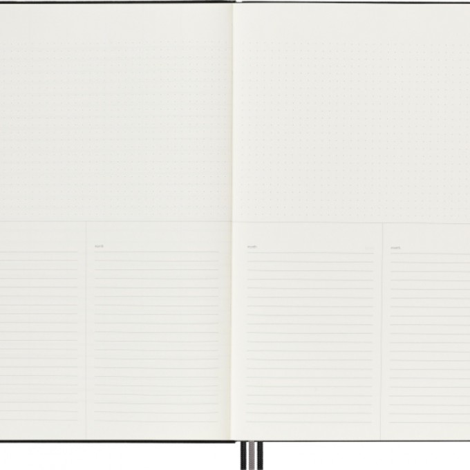 Notes MOLESKINE PRO Project Planner A4 twarda oprawa, czarny