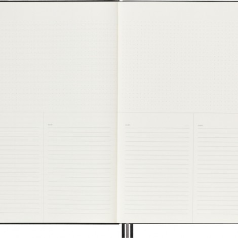 Notes MOLESKINE PRO Project Planner A4 twarda oprawa, czarny