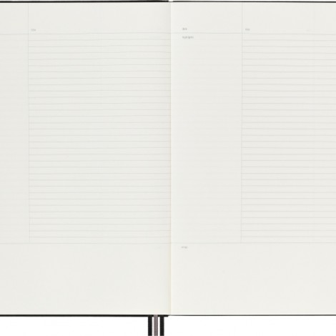 Notes MOLESKINE PRO Project Planner A4 twarda oprawa, czarny