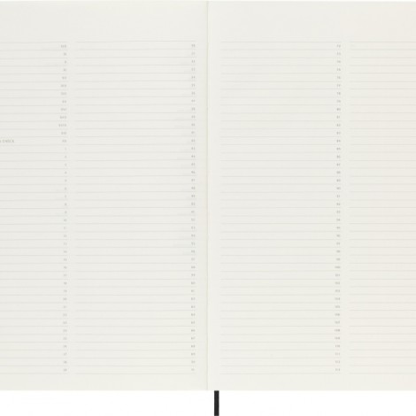 Notes MOLESKINE PROFESSIONAL A4 (21x29,7 cm), miękka oprawa, 192 strony, czarny