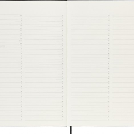 Notes MOLESKINE PROFESSIONAL A4 (21x29,7 cm), twarda oprawa, 192 strony, czarny